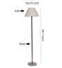 New Era White  Conical  Designer Steel Floor Lamp For Home Decor