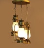 Tyron White Glass Cluster Hanging Light