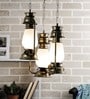 Tyron White Glass Cluster Hanging Light