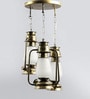 Tyron White Glass Cluster Hanging Light