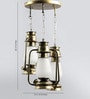 Tyron White Glass Cluster Hanging Light