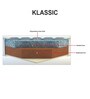 New Klassic Coir & Foam King Size 78x72 6" Thick Mattress