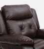 New Orlean 1 Seater Motorized Recliner in Cherry Brown