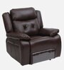 New Orlean 1 Seater Motorized Recliner in Cherry Brown