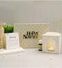 New Year Gift Hamper With 2025 Desk Calendar & White Oil Diffuser