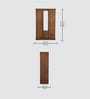 New York American 3 Door Wardrobe With Mirror & Drawer In Brown Finish