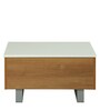New York Coffee Table with Elevating Top & Storage in Dual Colour