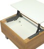 New York Coffee Table with Elevating Top & Storage in Dual Colour