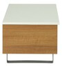 New York Coffee Table with Elevating Top & Storage in Dual Colour