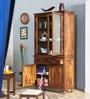 Leboeuf Crockery Cabinet in Provincial Teak Finish