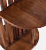 Newton Mango Wood End Table In Tubbaq Finish