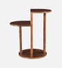 Newton Mango Wood End Table In Tubbaq Finish