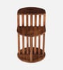 Newton Mango Wood End Table In Tubbaq Finish