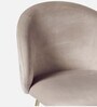 Nexses Velvet Bar Chair In Beige Colour