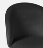 Nexses Velvet Bar Chair In Black Colour