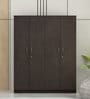 By Sivom Nexus 4 Door Wardrobe in Dark Wenge Colour