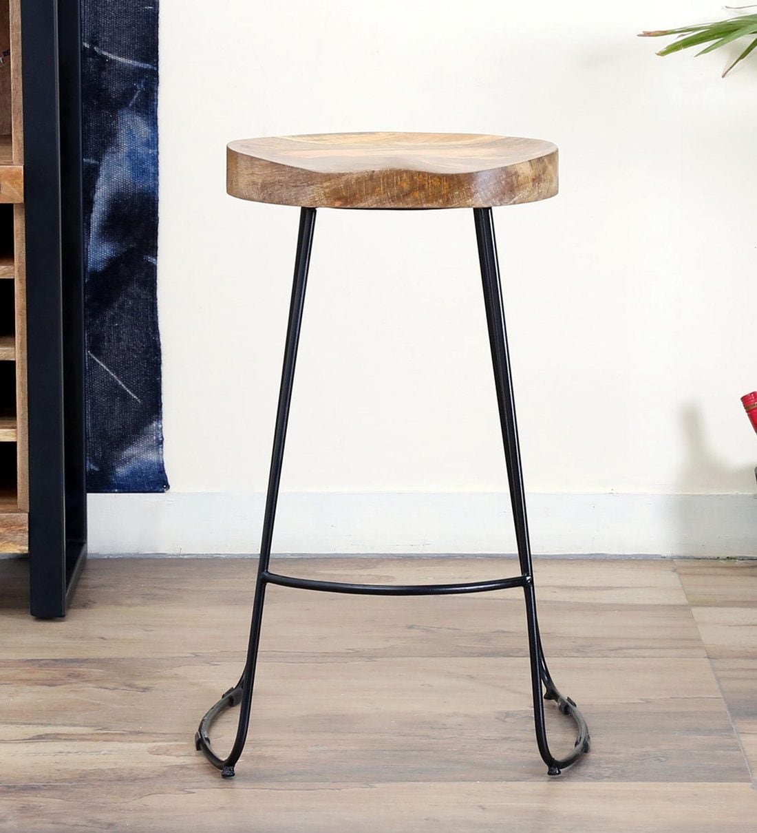 Buy Nitto Bar stool Bohemiana By Pepperfry Online Industrial Bar Stools Bar Furniture