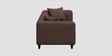 Niki Fabric 2 Seater Sofa In Coffee Brown Color