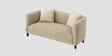 Niki Fabric 2 Seater Sofa In Ivory Cream Color