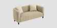 Niki Fabric 2 Seater Sofa In Ivory Cream Color