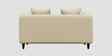 Niki Fabric 2 Seater Sofa In Ivory Cream Color