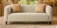 Niki Fabric 2 Seater Sofa In Ivory Cream Color
