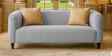 Niki Fabric 2 Seater Sofa In Lit Grey Color