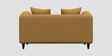 Niki Fabric 2 Seater Sofa in Mustard Yellow Colour