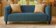 Niki Fabric 2 Seater Sofa In Royal Blue Color