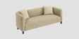 Niki Fabric 3 Seater Sofa In Ivory Cream Color