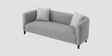 Niki Fabric 3 Seater Sofa In Lit Grey Color