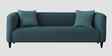 Niki Fabric 3 Seater Sofa In Royal Blue Color