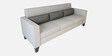 Nikko Fabric 3 Seater Sofa in Grey Colour