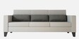 Nikko Fabric 3 Seater Sofa in Grey Colour