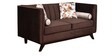 Serena Fabric 2 Seater Sofa in Brown Colour