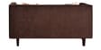 Serena Fabric 2 Seater Sofa in Brown Colour