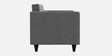 Nipul Fabric 2 Seater Sofa in Charcoal Grey Colour