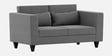 Nipul Fabric 2 Seater Sofa in Charcoal Grey Colour