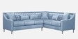 Nirvana LHS Sectional Sofa In Light Grey Color