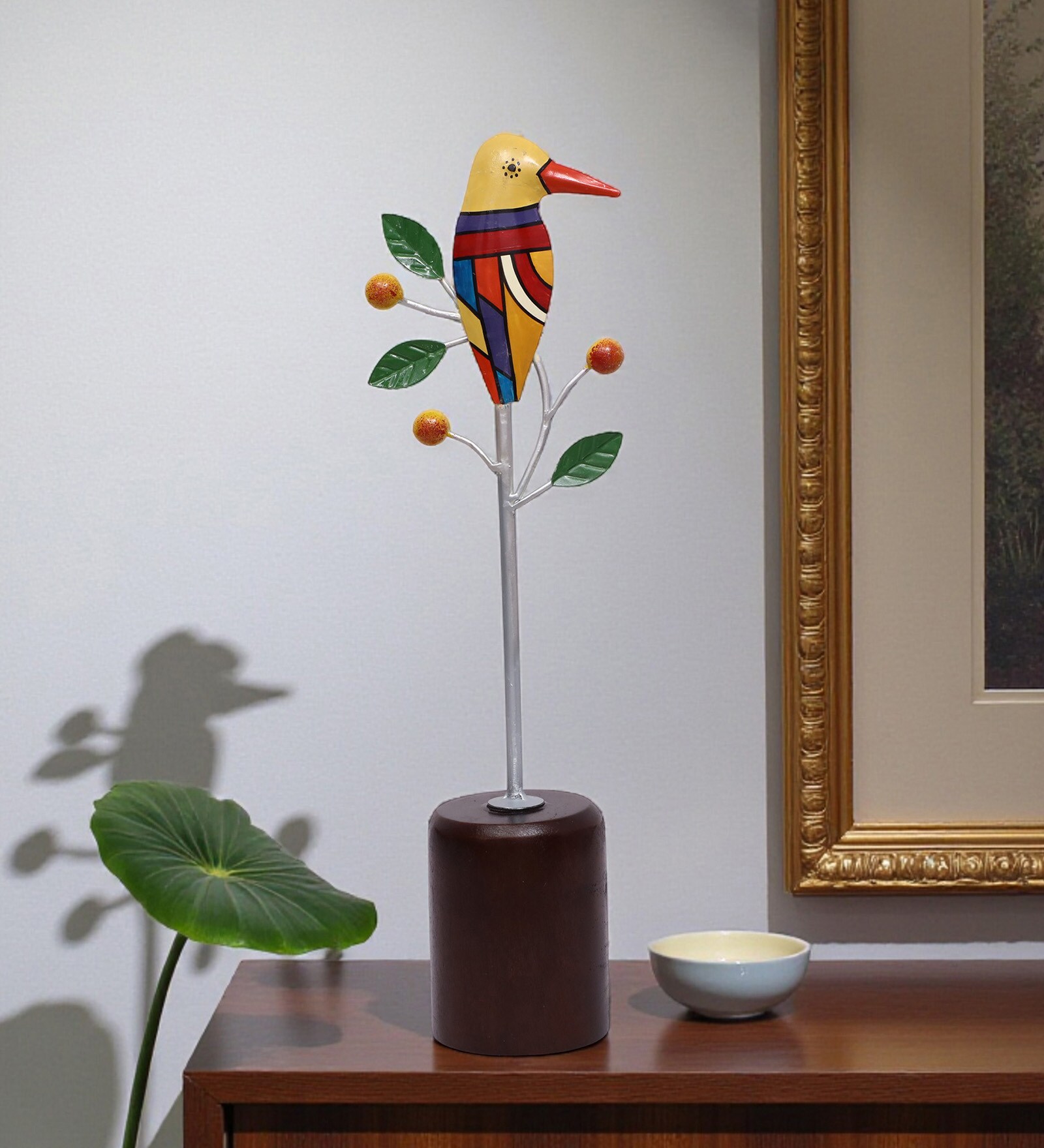 Nitya Bird Hand Painted Figurine