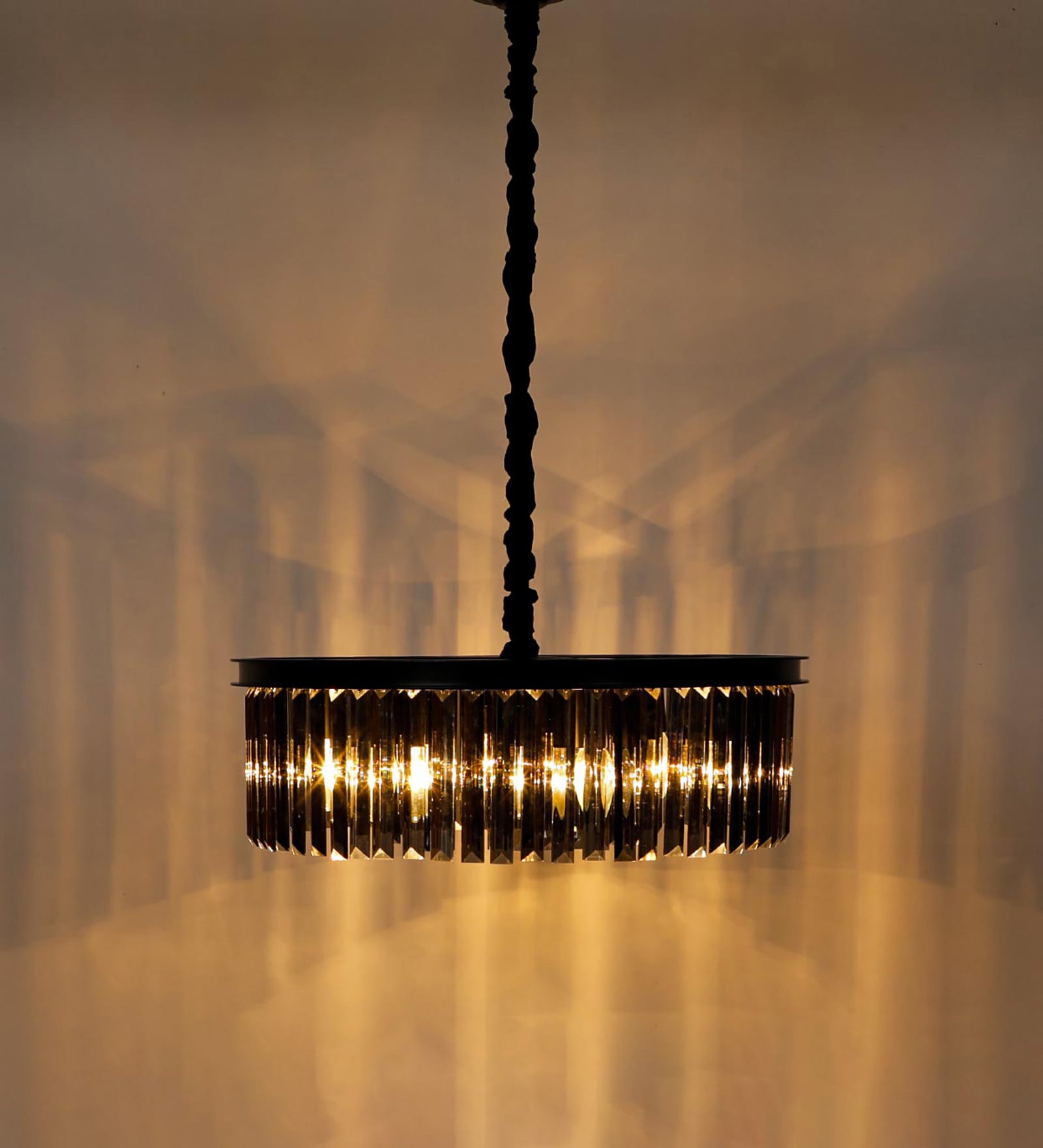 Nixone Black Aluminium Hanging Light