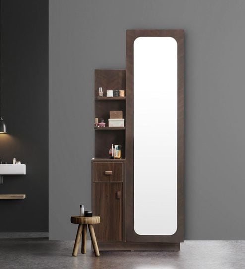 Buy Nina Dresser Unit With Storage Behind Mirror By Durian Online