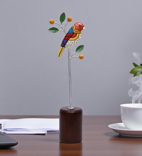 Nitya Bird Hand Painted Figurine