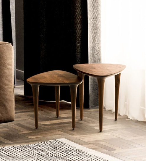 Nivah Set Of 2 End Table In Ipiano Finish