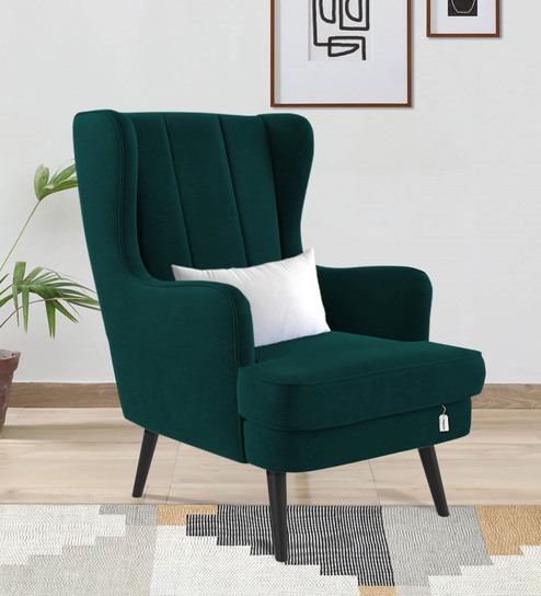 Habitat callie best sale velvet wingback chair