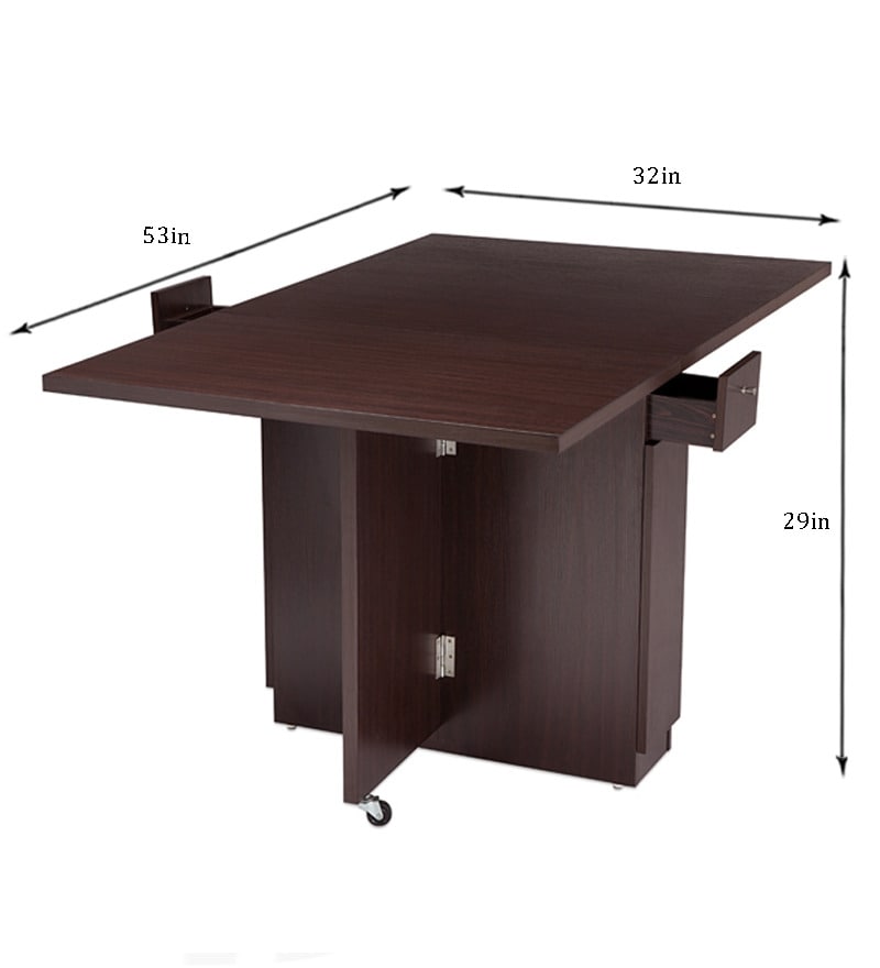 foldable dining table pepperfry