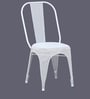 Nia Tolix Chair (Set Of 2) In White Finish