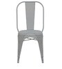 Nia Tolix Chair (Set Of 2) In Sky Blue Finish