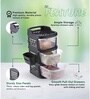 Black Rolling Drawer With Wheels 3 Layer
