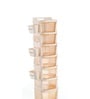 Cream Rolling Drawer With Wheels 6 Layer